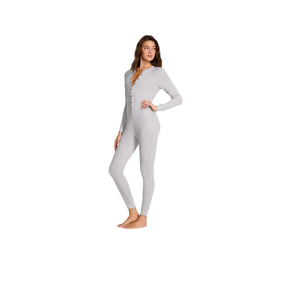VICTORIA'S SECRET Cozy Pointelle Long Onesie XS